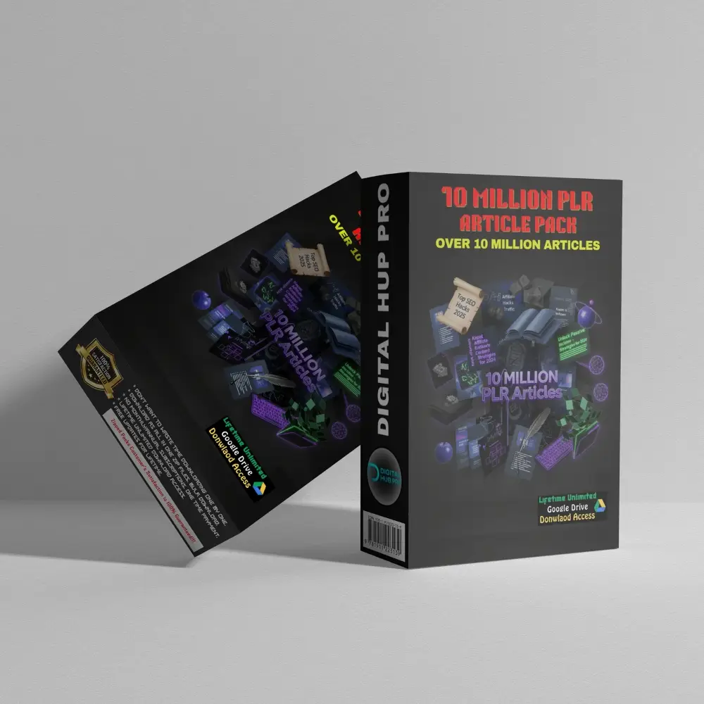 10 Million PLR Articles Pack
